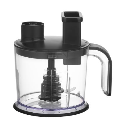 Concept TM5500 - Блендер ручний з аксесуарами 1500W/230V чорний/нержавіюча сталь