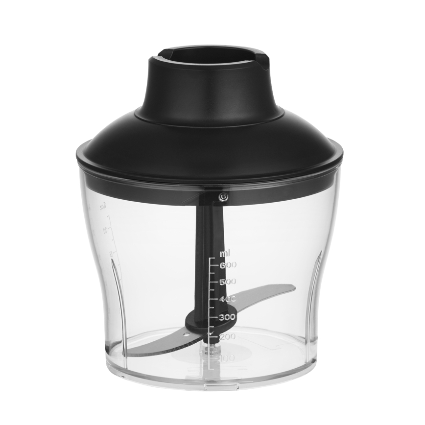 Concept TM5510 - Погружной блендер с аксессуарами 1500W/230V черный/нержавеющая сталь