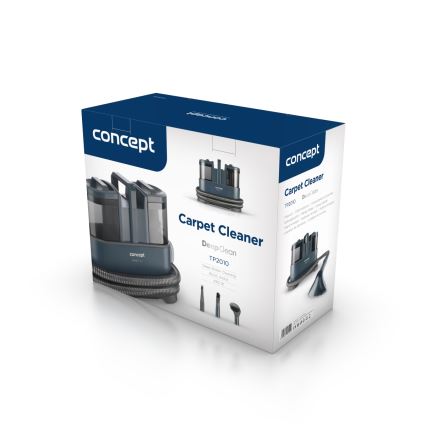 Concept TP2010 - Аппарат для глубокой чистки DEEPCLEAN 450 Вт/230 В, синий