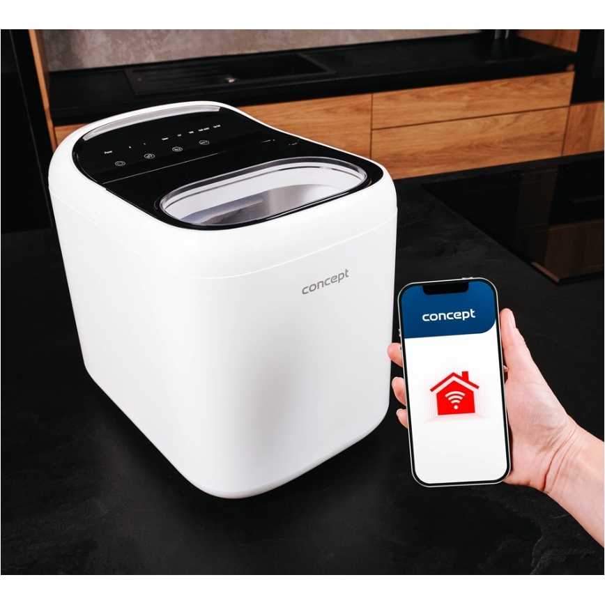 Concept VL1520 - Льодогенератор 150W/230V Wi-Fi білий