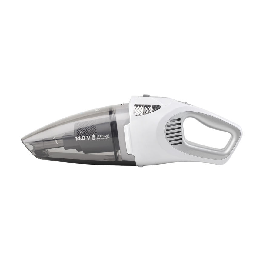 Concept VP4370 - Ручний пилосос WET & DRY PERFECT CLEAN 90 Вт/14,8 В 2200 мАг білий