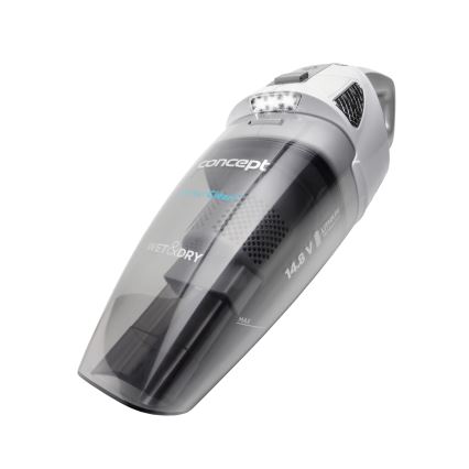 Concept VP4370 - Ручний пилосос WET & DRY PERFECT CLEAN 90W/14,8V 2200 mAh білий