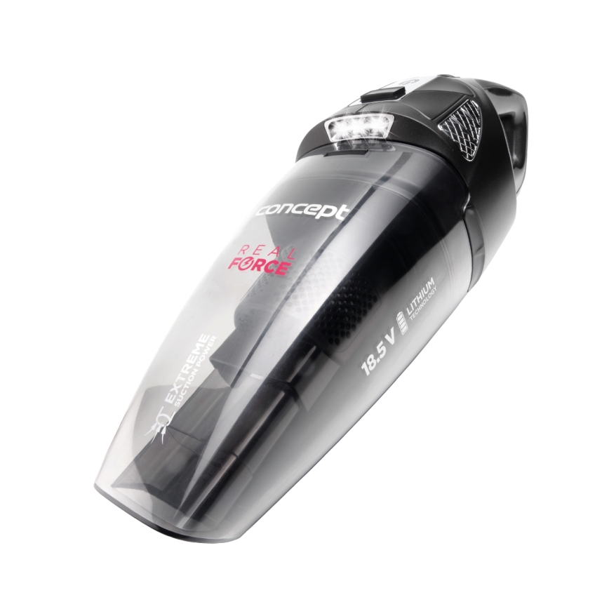 Concept VP4380 - Ручний пилосос REAL FORCE 110W/18,5V 2200 mAh чорний
