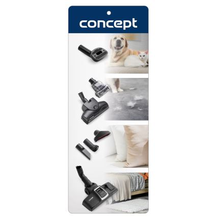 Concept VP5240N - Пилосос без мішка 4A RADICAL PET EXPERT 2,5 л 800W/230V бронза