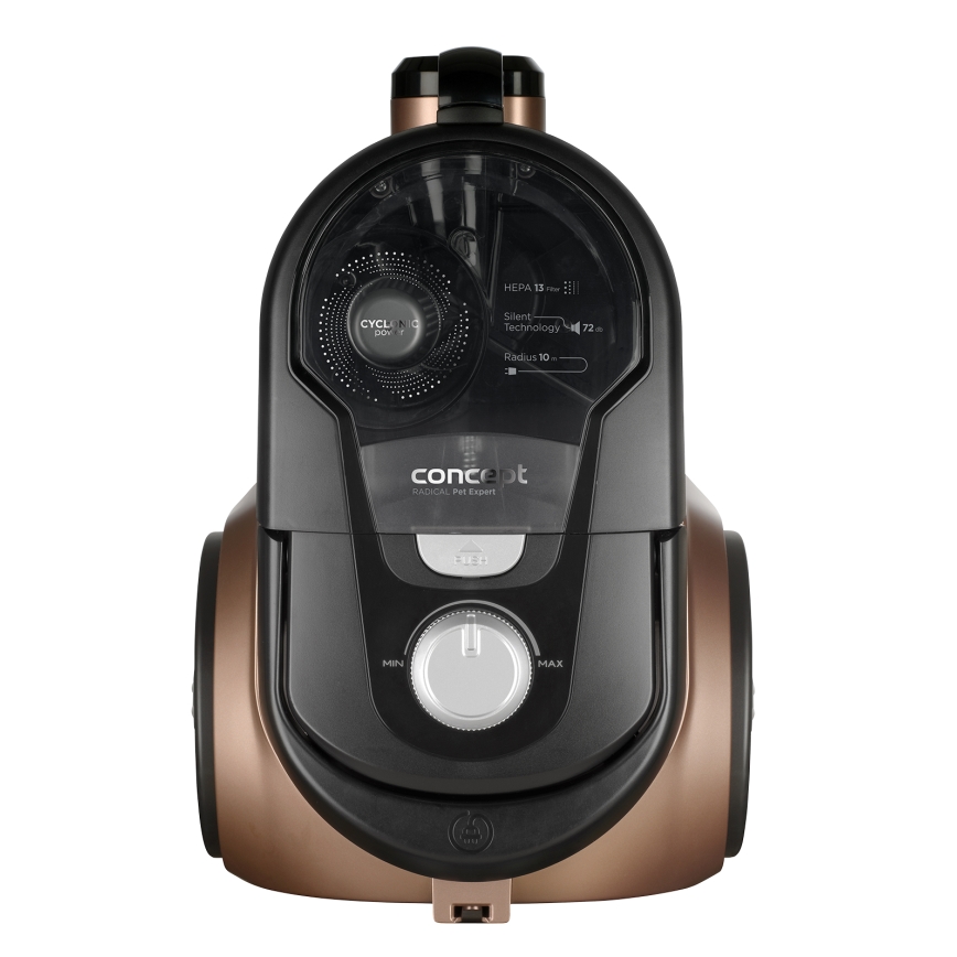 Concept VP5240N - Пылесос без мешка 4A RADICAL PET EXPERT 2,5 л 800W/230V бронзовый