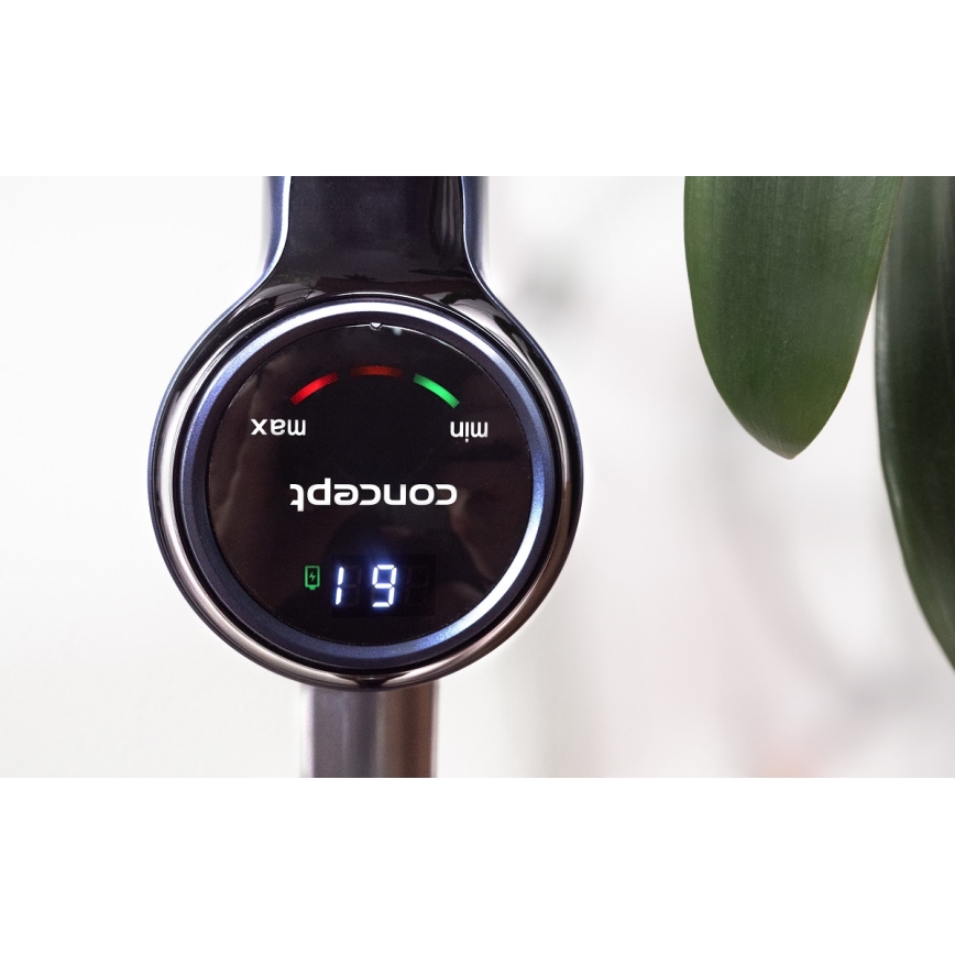 Concept VP6040 - Вертикальний ручний пилосос 2в1 ICONIC ANIMAL TELESCOPE 200W/22,2V 2200 mAh синій