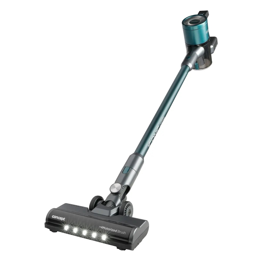 Concept VP6045 - Вертикальный ручной пылесос 2 в 1 ICONIC SUCTION PRO 450 Вт / 29,6 В, 2500 мА·ч, синий