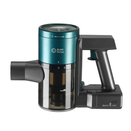Concept VP6045 - Вертикальный ручной пылесос 2 в 1 ICONIC SUCTION PRO 450 Вт / 29,6 В, 2500 мА·ч, синий