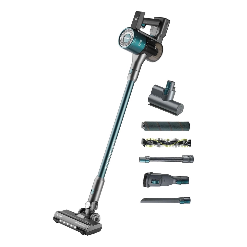 Concept VP6045 - Вертикальный ручной пылесос 2 в 1 ICONIC SUCTION PRO 450 Вт / 29,6 В, 2500 мА·ч, синий