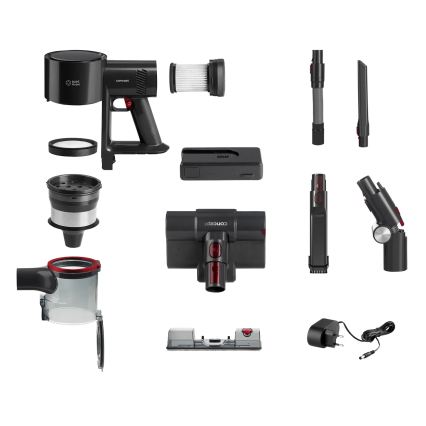 Concept VP6300 - Вертикальний пилосос 5-в-1 ULTIMATE COMPLETE PRO 500W/25,9V 2500 mAh чорний