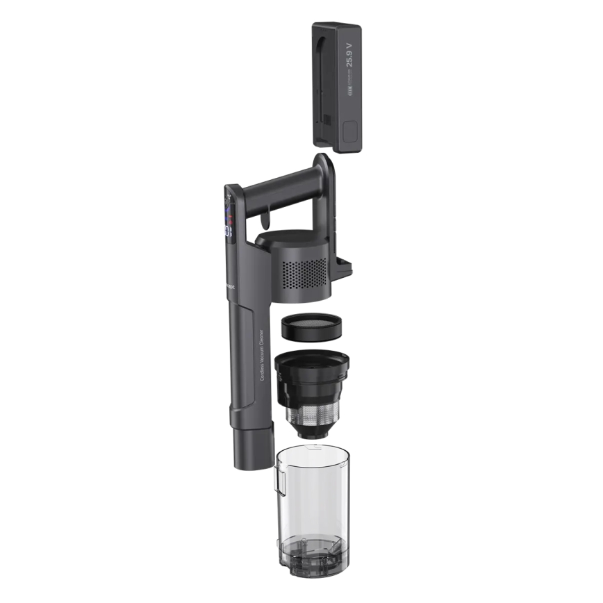 Concept VP6310 - вертикальный пылесос 3 в 1 ULTIMATE COMPLETE LIGHT 420W/25,9V 2200 mAh черный