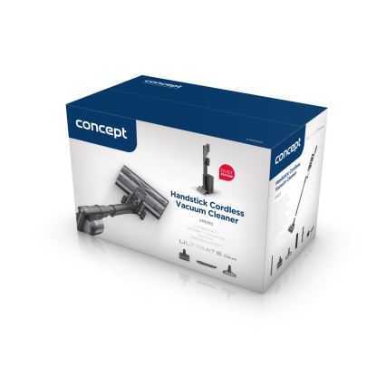 Concept VP6310 - вертикальный пылесос 3 в 1 ULTIMATE COMPLETE LIGHT 420W/25,9V 2200 mAh черный