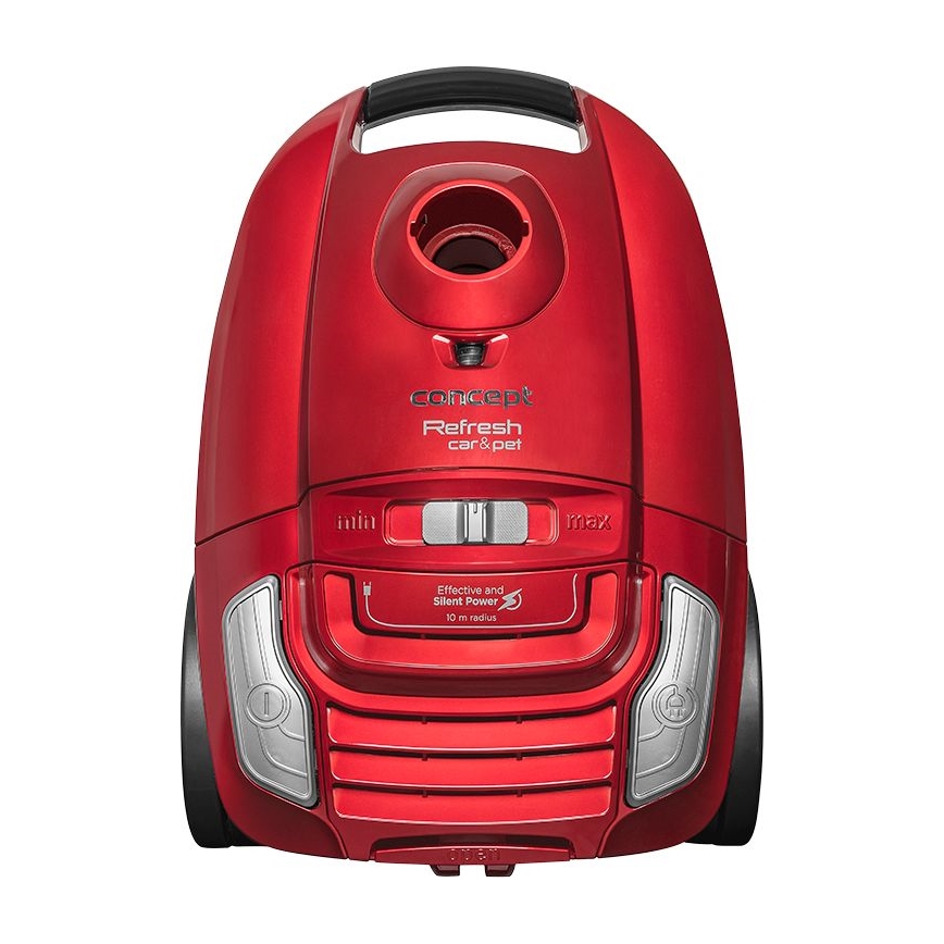 Concept VP8224 - Пилосос з мішком для збору пилу REFRESH CAR&PET 3,5 л 700W/230V червоний