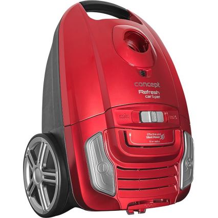 Concept VP8224 - Пилосос з мішком для збору пилу REFRESH CAR&PET 3,5 л 700W/230V червоний