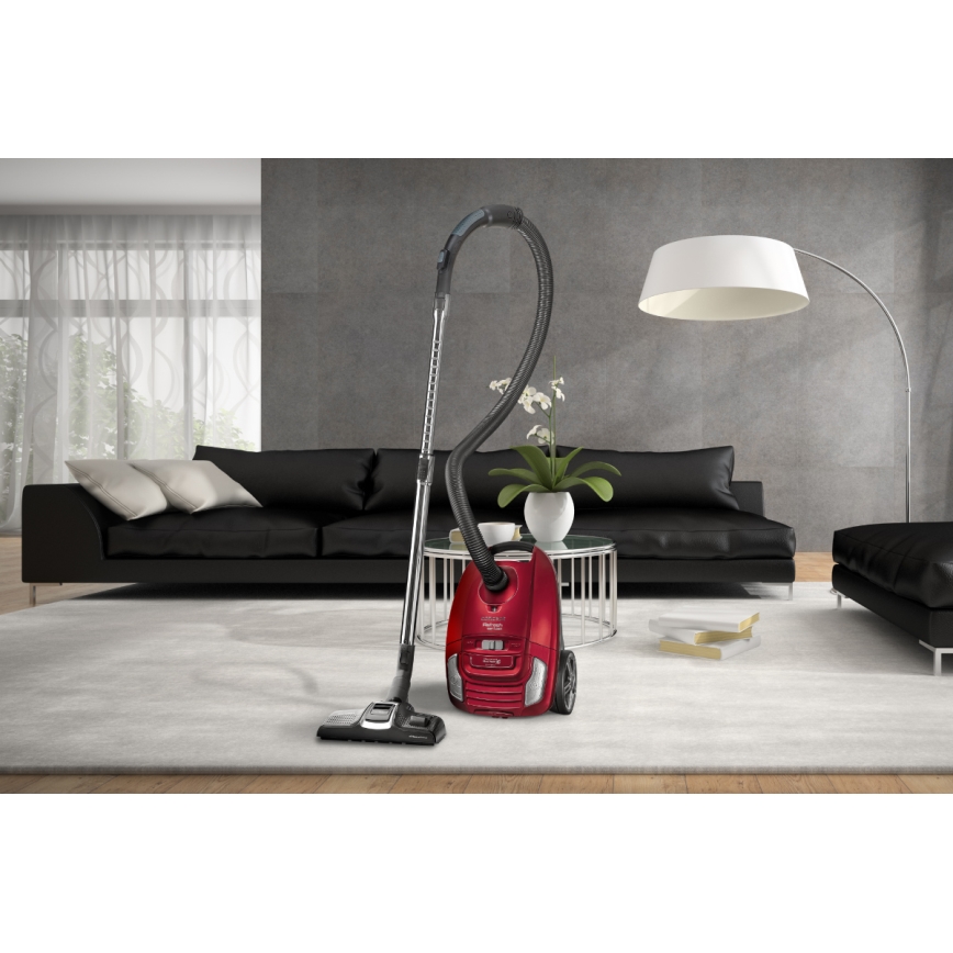 Concept VP8224 - Пилосос з мішком для збору пилу REFRESH CAR&PET 3,5 л 700W/230V червоний