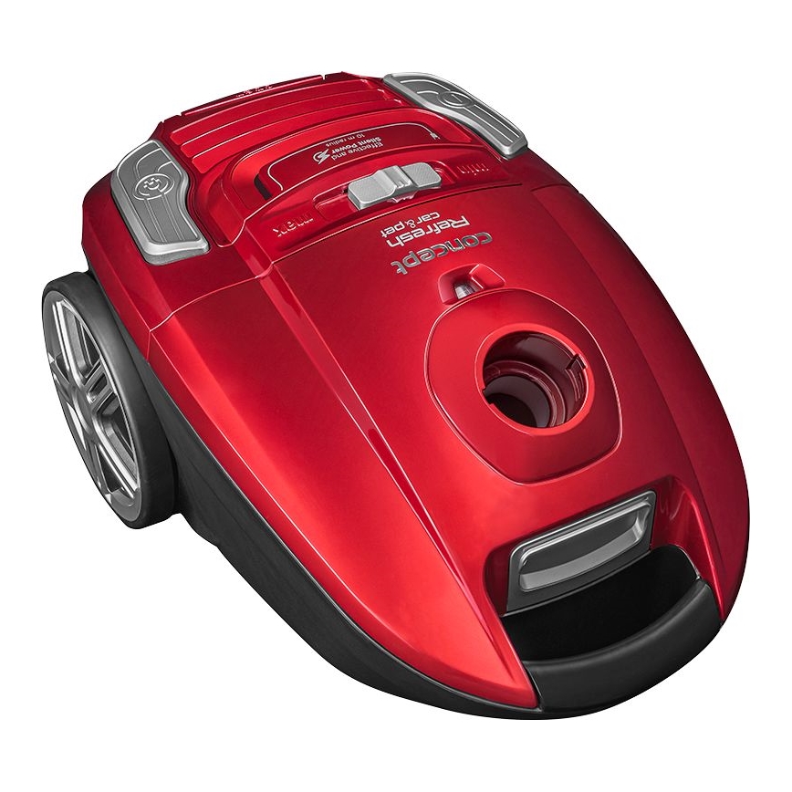 Concept VP8224 - Пилосос з мішком для збору пилу REFRESH CAR&PET 3,5 л 700W/230V червоний