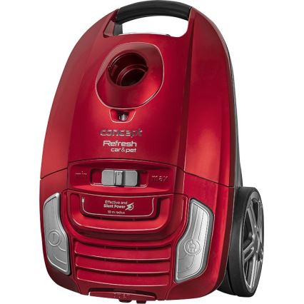 Concept VP8224 - Пилосос з мішком для збору пилу REFRESH CAR&PET 3,5 л 700W/230V червоний