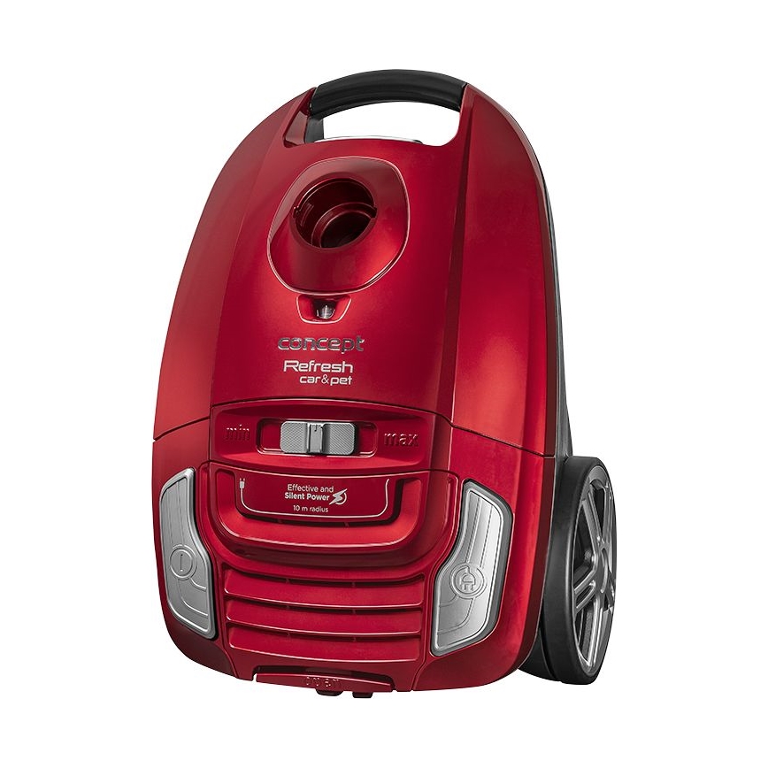 Concept VP8224 - Пилосос з мішком для збору пилу REFRESH CAR&PET 3,5 л 700W/230V червоний