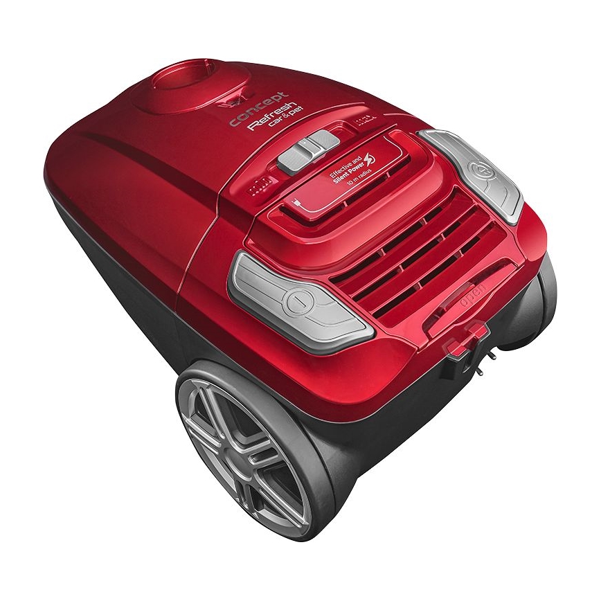 Concept VP8224 - Пилосос з мішком для збору пилу REFRESH CAR&PET 3,5 л 700W/230V червоний