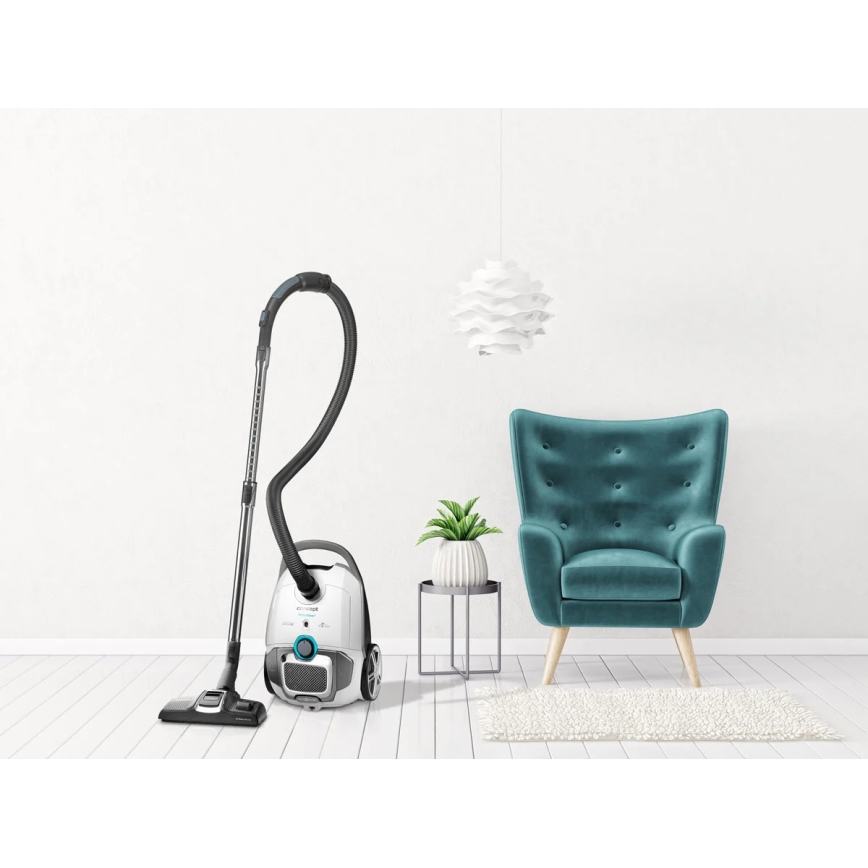 Concept VP8291 - мішковий пилосос PERFECT CLEAN PET EXPERT 700W/230V білий