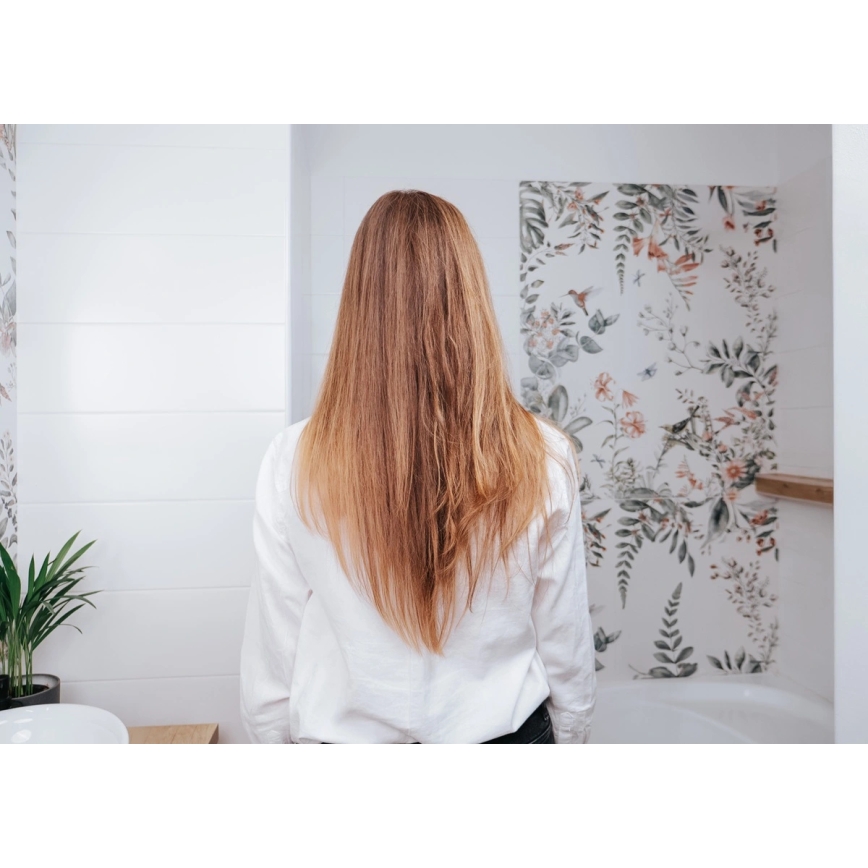 Concept VZ2110 - Выпрямитель для волос GLAM STYLE 48 Вт/230 В белый/розовое золото