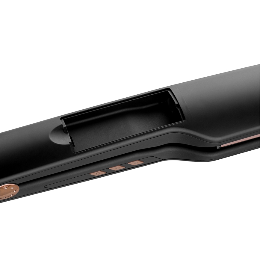 Concept VZ6010 - Паровий випрямляч для волосся з LED дисплеєм ELITE STEAM BOOST 54W/230V чорний