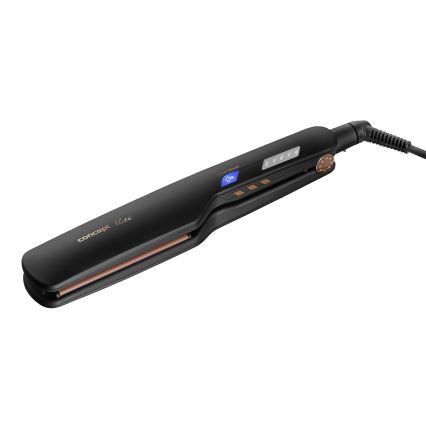 Concept VZ6010 - Паровой выпрямитель для волос со светодиодным дисплеем ELITE STEAM BOOST 54W/230V черный