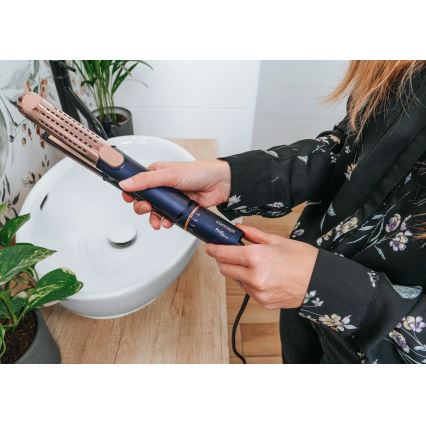 Concept VZ8100 - випрямляч для волосся PROFI CARE, 60 Вт/230 В, синій/золотий