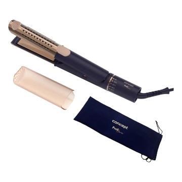 Concept VZ8100 - Выпрямитель для волос PROFI CARE 60 Вт/230 В синий/золотой