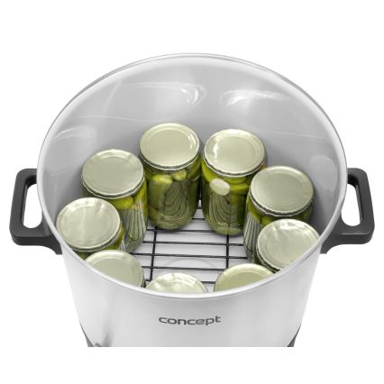 Concept ZH0030 - Машина для консервирования 27 л 2000W/230V белый/черный