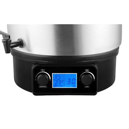 Concept ZH0040 - Каструля для консервування 27 л 2000W/230V нержавіюча сталь/чорний