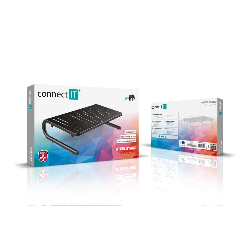 CONNECT IT CFH-2010-BK - Универсальное металлическое основание черный
