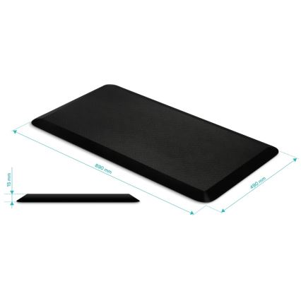 CONNECT IT CFH-4200-BK - Коврик для ног против усталости черный