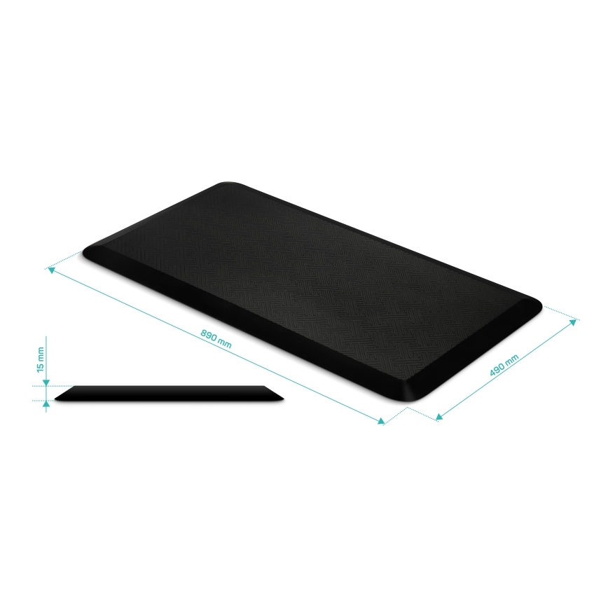 CONNECT IT CFH-4200-BK - Коврик для ног против усталости черный