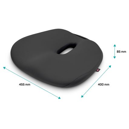 CONNECT IT CFH-5501-GY - Анатомічна подушка для крісла антрацит