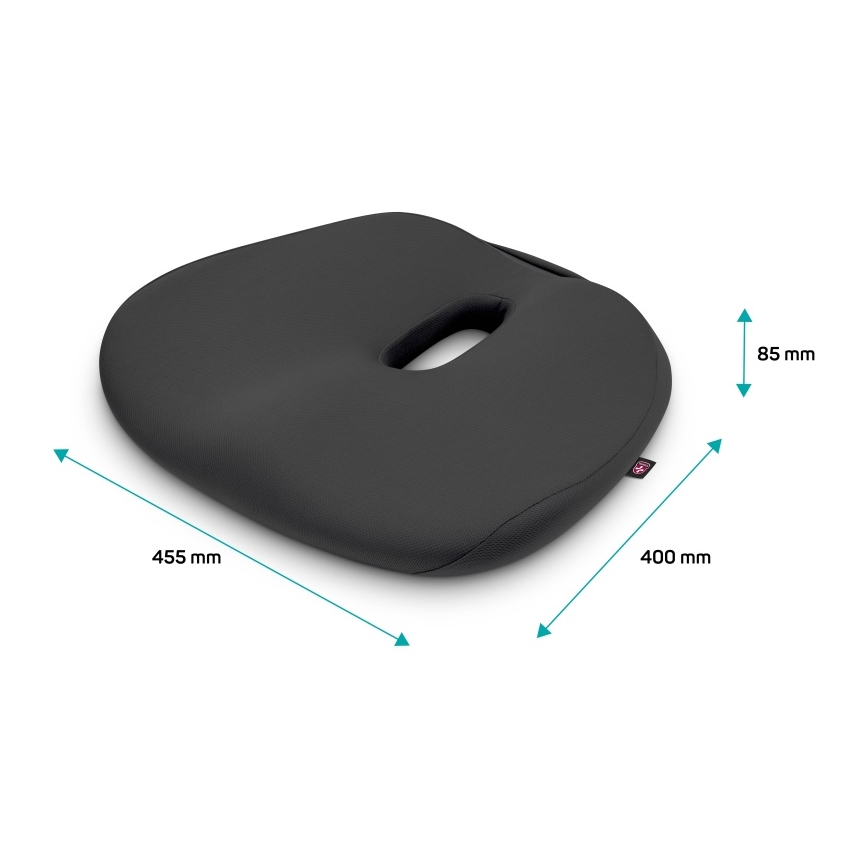 CONNECT IT CFH-5501-GY - Эргономичная подушка для стула антрацит