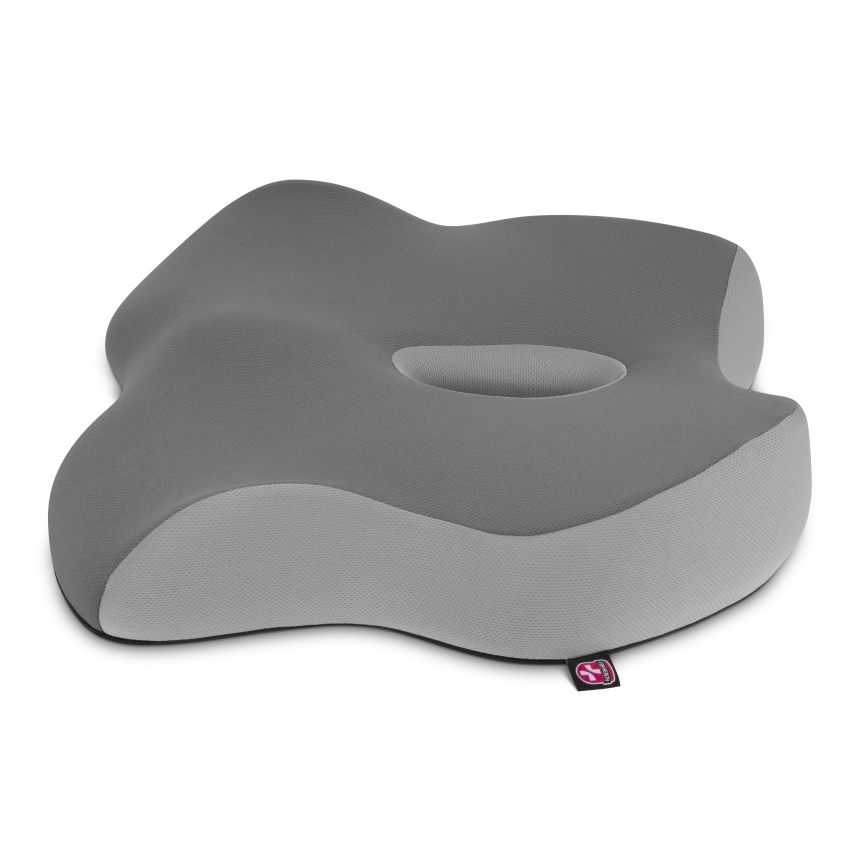 CONNECT IT CFH-5901-GY - Анатомічна подушка для крісла сірий