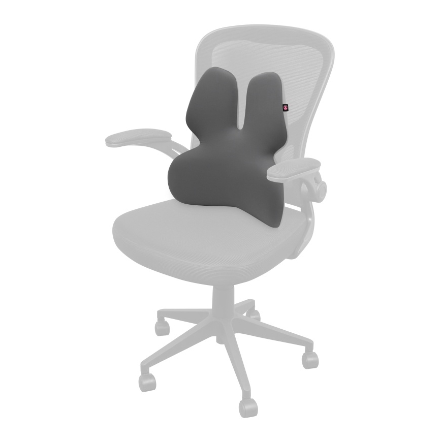 CONNECT IT CFH-5902-GY - Подушка для поясницы для стула серый