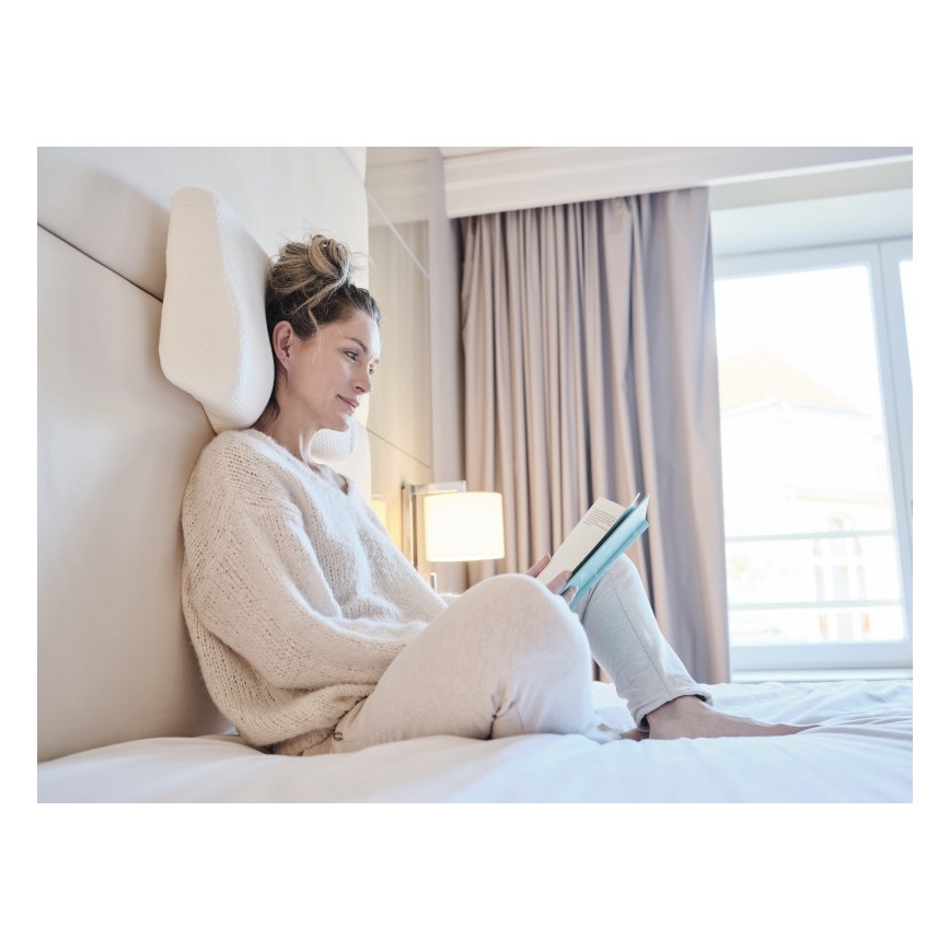 CONNECT IT CFH-6020-WH - Анатомічна подушка Taurus білий