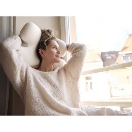 CONNECT IT CFH-6030-WH - Анатомическая подушка Virgo белый/серый