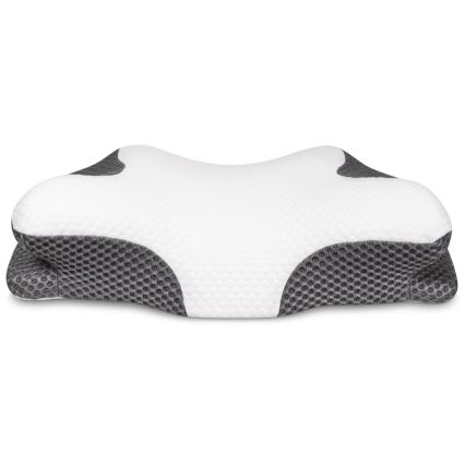 CONNECT IT CFH-6031-WH - Анатомічна подушка Lyra біло-сіра