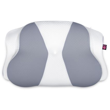 CONNECT IT CFH-6032-WH - Анатомическая подушка Gemini белый/серый