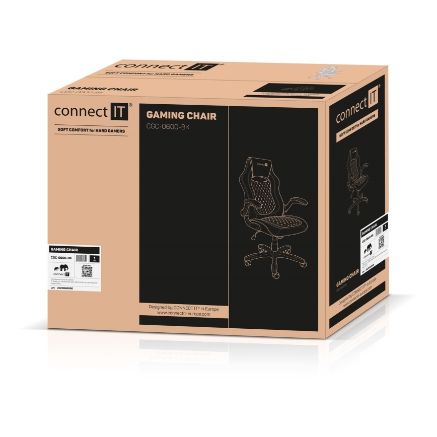 CONNECT IT CGC-0600-BK - Геймерское кресло Matrix Pro черный