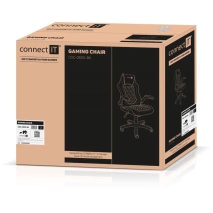 CONNECT IT CGC-0600-BK - Ігрове крісло Matrix Pro чорне