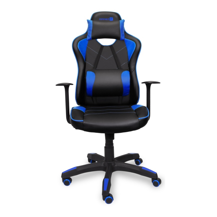 CONNECT IT CGC-0700-BL - Геймерское кресло LeMans Pro черный/синий