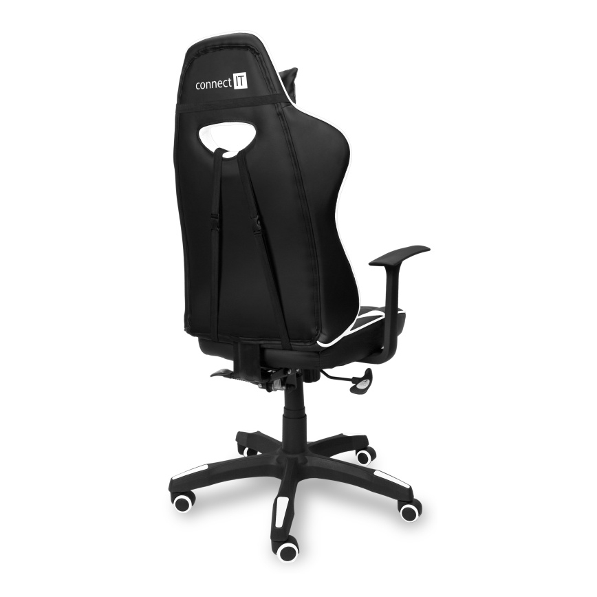 CONNECT IT CGC-0700-WH - Геймерское кресло LeMans Pro черный/белый
