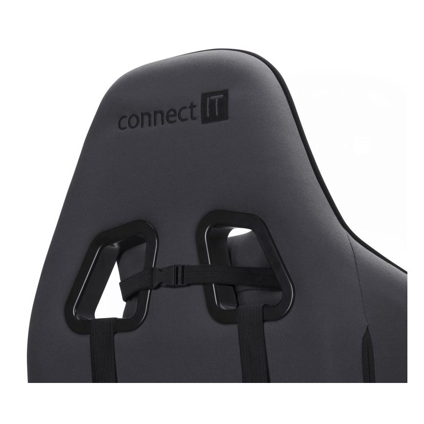 CONNECT IT CGC-1200-GY - Ігрове крісло Monaco Pro сіре/чорне