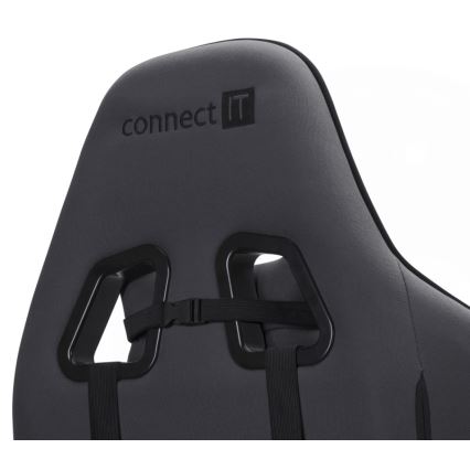 CONNECT IT CGC-1200-GY - Ігрове крісло Monaco Pro сіре/чорне