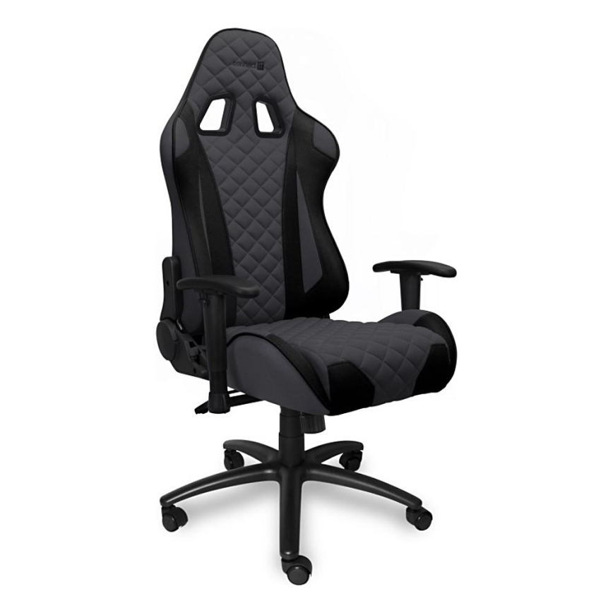 CONNECT IT CGC-1200-GY - Игровое кресло Monaco Pro серый/черный