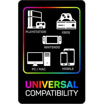 CONNECT IT CHP-3595-BK - Светодиодные проводные игровые RGB-наушники с микрофоном черный
